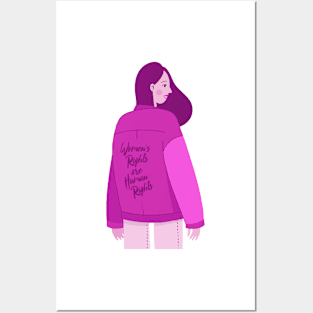 'Women's Rights are Human Rights' Women's Achievement Posters and Art